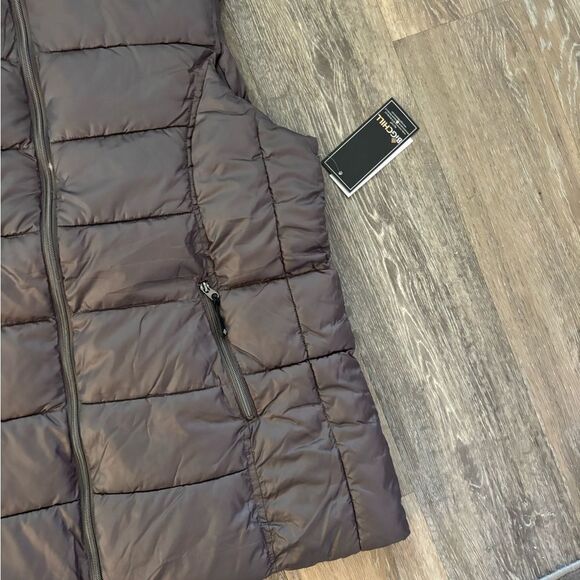 Big Chill Long Cire Puffer Vest Sz 2X - Picture 5 of 12